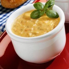 Рецепт Сырного супа с креветками