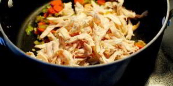 Рецепт сырного супа с курицей и рисом