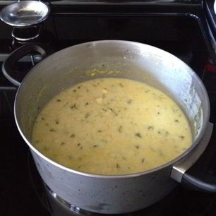 Рецепт Сырного супа с курицей