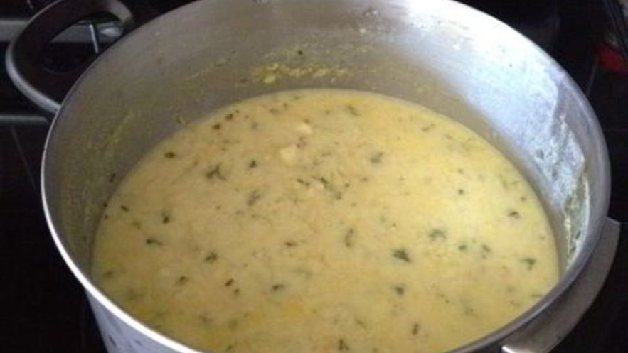 Рецепт сырного супа с курицей