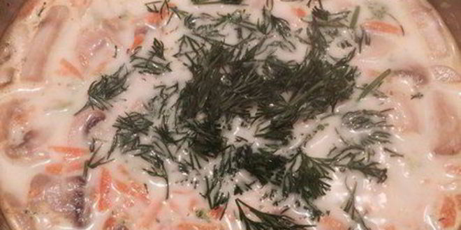 Рецепт сырного супа с шампиньонами и брокколи