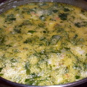 Рецепт Сырного супчика Морского
