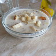 Рецепт Сырного супчика с грибами и гренками
