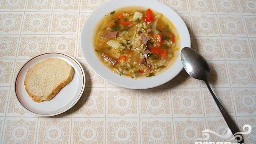 Рецепт сытного супа из телячьего сердца