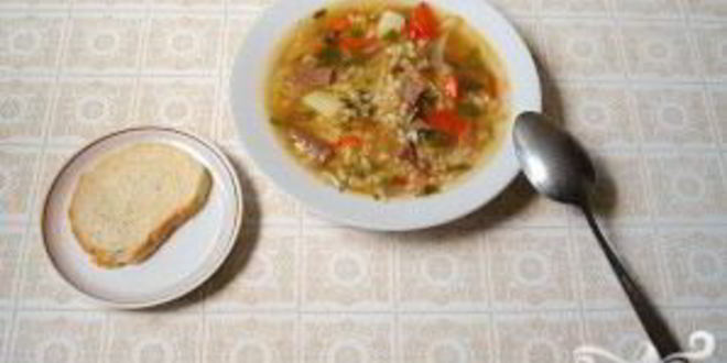 Рецепт сытного супа из телячьего сердца