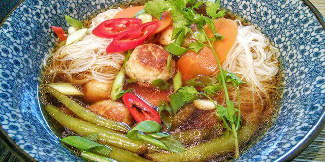 Рецепт тайского супа с фрикадельками