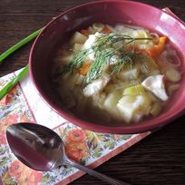 Рецепт Рыбного супа уха из минтая