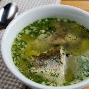 Рецепт Ухи деревенской