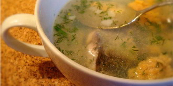 Рецепт ухи из карасей с ароматной заправкой