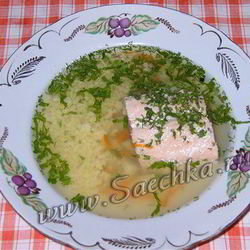 Рецепт Ухи из карпа и горбуши