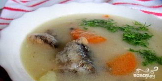 Рецепт ухи из консервы