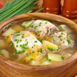 Рецепт Ухи из минтая