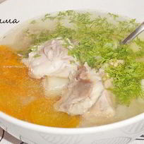 Рецепт Ухи из щучьих голов с икрой