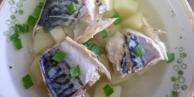Рецепт ухи из скумбрии