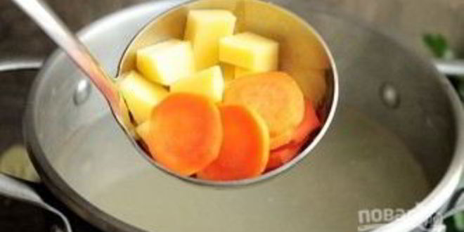 Рецепт ухи из стейка семги