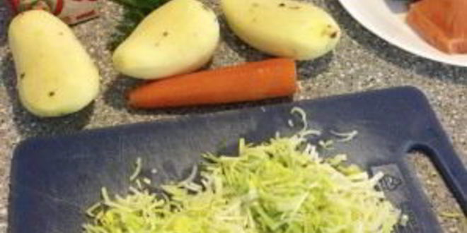 Рецепт ухи по-фински со сливками