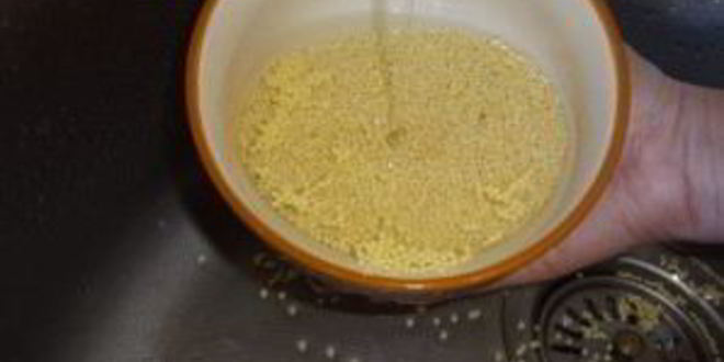 Рецепт ухи с пшеном