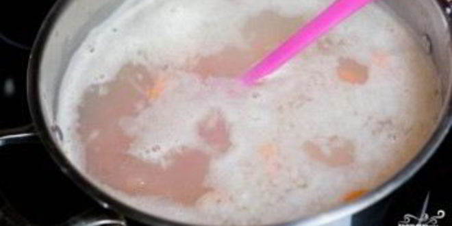 Рецепт ухи с семгой