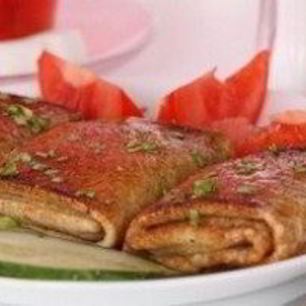 Рецепт Блинных конвертиков с курицей