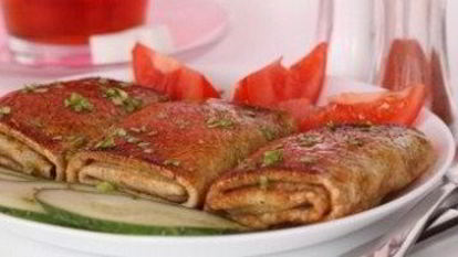 Рецепт Блинных конвертиков с курицей