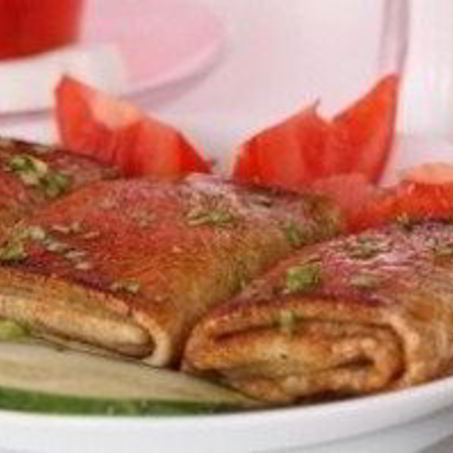 Рецепт Блинных конвертиков с курицей