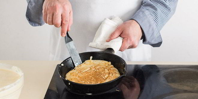 Рецепт ажурных блинчиков