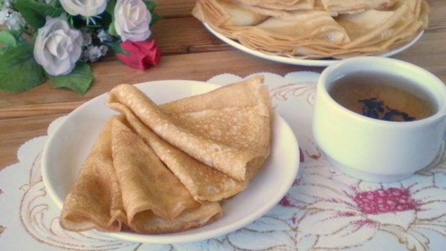 Рецепт блинчиков без дрожжей