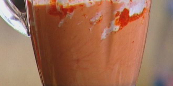 Рецепт блинчиков из сладкого перца с оливками