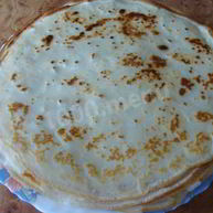 Рецепт Блинчиков из теста с яблоками без начинки