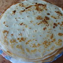 Рецепт Блинчиков из теста с яблоками без начинки