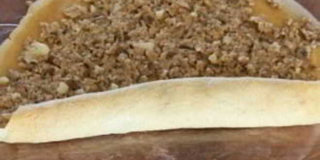 Рецепт блинчиков с мясом и грибами