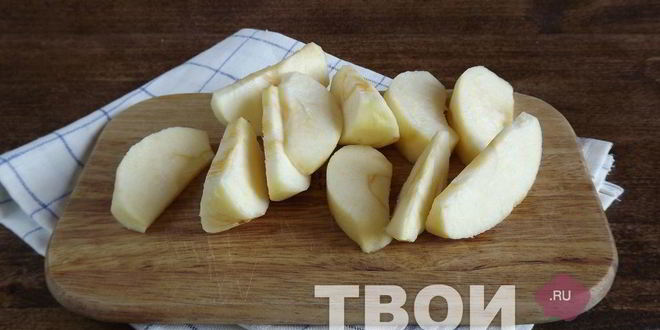 Рецепт блинчиков с яблоками