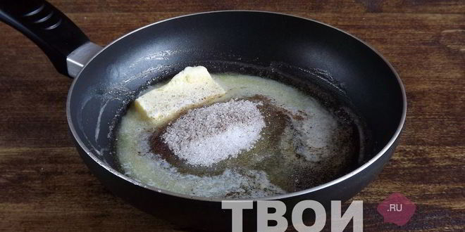 Рецепт блинчиков с яблоками