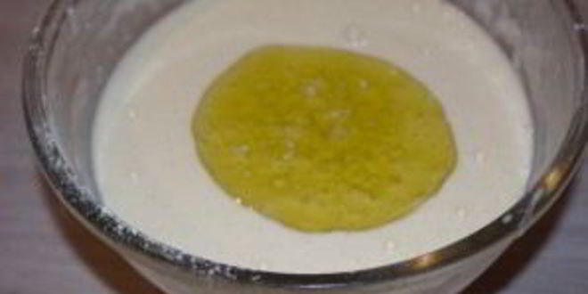 Рецепт блинчиков со шпинатом, беконом и грибами