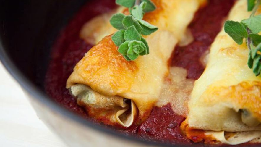 Рецепт блинов-каннеллонь