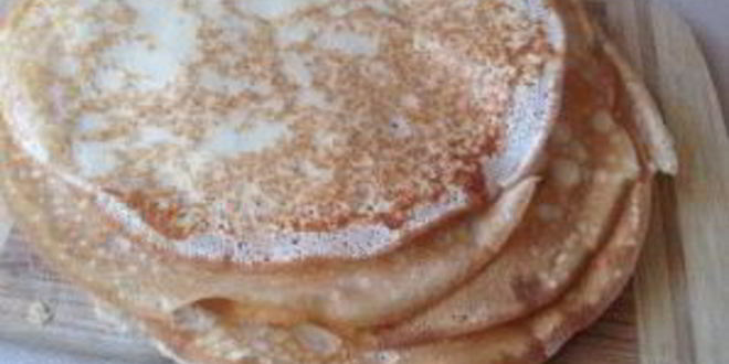 Рецепт блинов классических на молоке