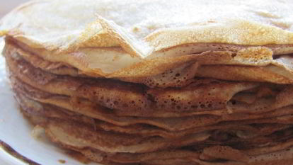 Рецепт блинов на кефире