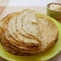 Блины на кокосовом молоке