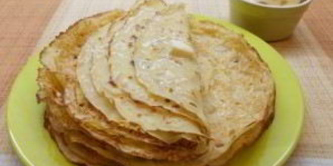 Рецепт блинов на кокосовом молоке