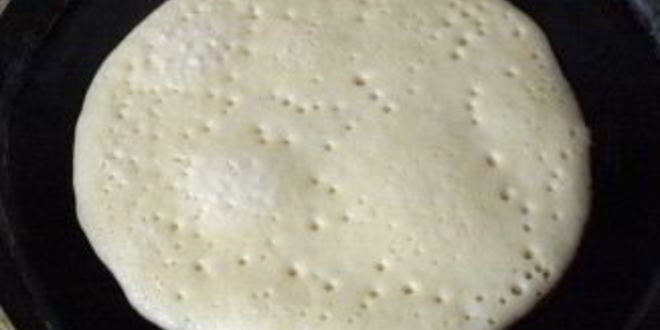 Рецепт блинов на манке с дрожжами