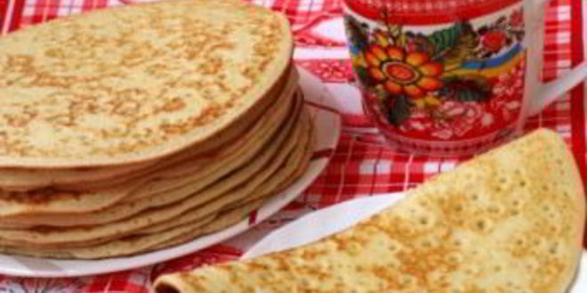 Рецепт блинов на манке с дрожжами