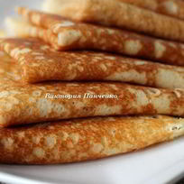 Блины на молоке