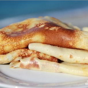 Рецепт Блинов на топленом молоке