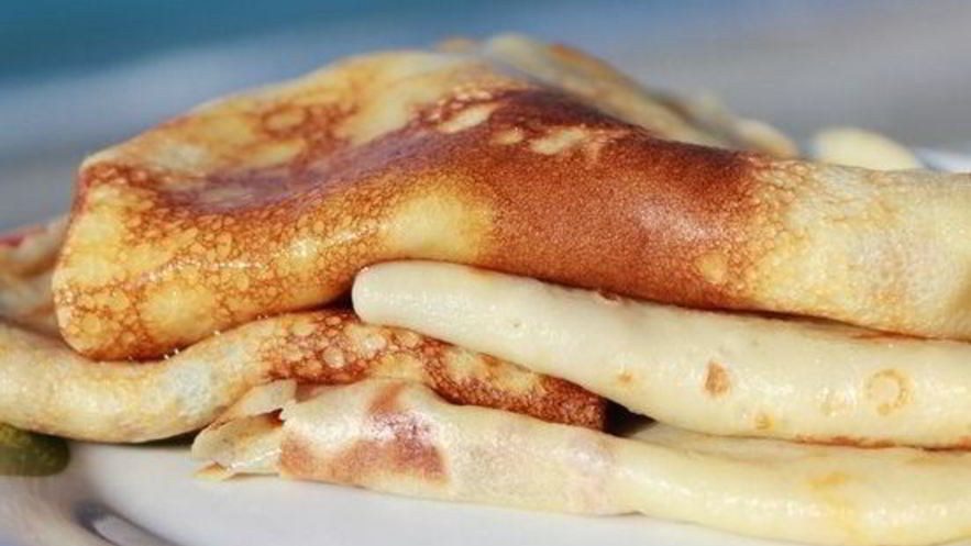 Рецепт блинов на топленом молоке