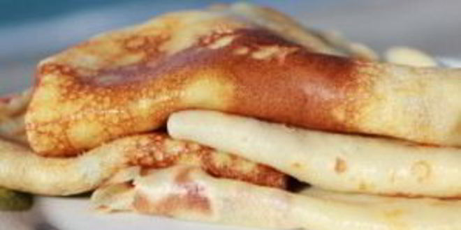 Рецепт блинов на топленом молоке