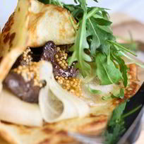 Блины с курицей