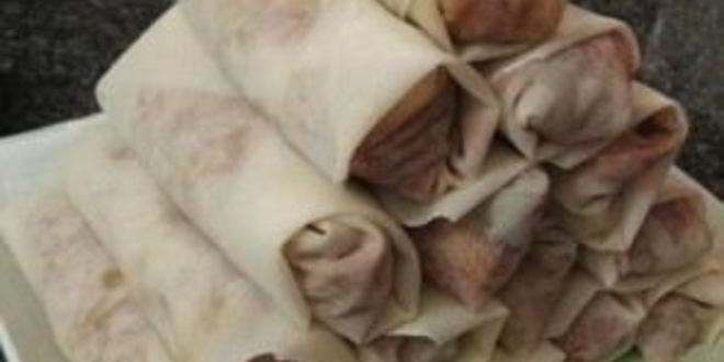 Рецепт блинов с начинкой