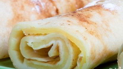 Рецепт Блинов с яблочным припеком