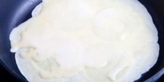 Рецепт блинов с яблочным припеком