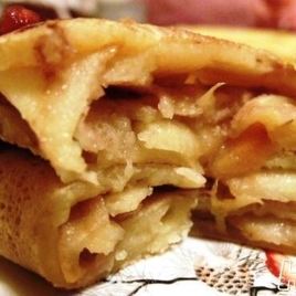Рецепт Блинов с яблоками
